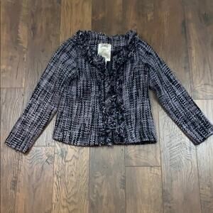 Nick & Mo wool blend tweed blazer